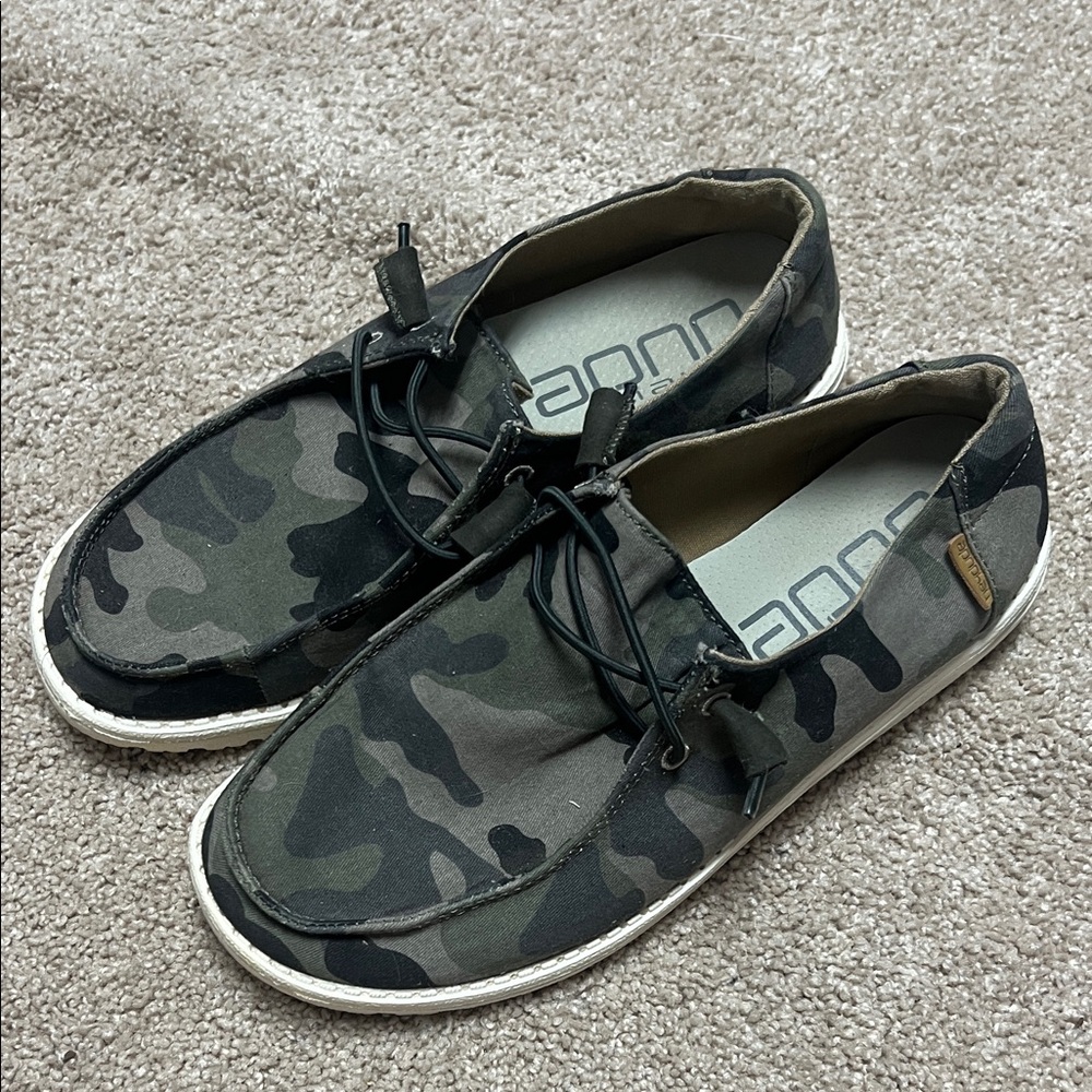 Hey Dude Women's Camouflage Loafers